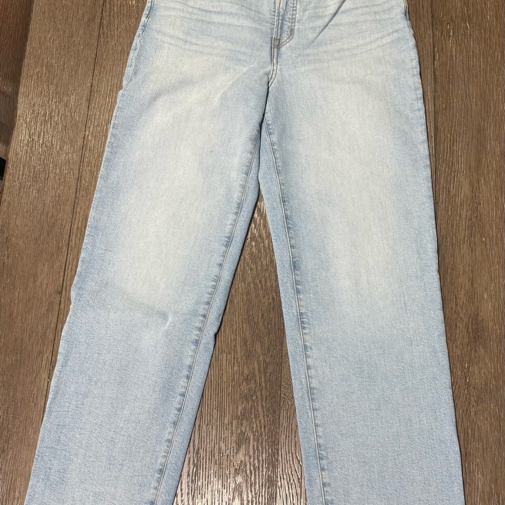 Madewell Light Blue Straight Leg Jeans